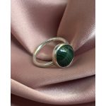 VITA 3. ezüst gyűrű malachittal